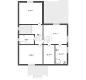 Дом 240м², 2-этажный, участок 6 сот.  