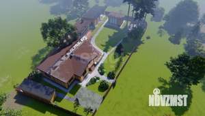 Дом 175м&sup2;, 1-этажный, участок 8 сот.  