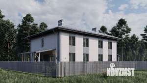 Таунхаус 187м&sup2;, 2-этажный, участок 3 сот.  