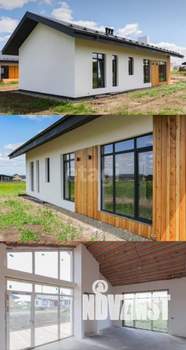 Дом 65м&sup2;, 1-этажный, участок 8 сот.  