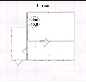 Дача 40м², 2-этажный, участок 6 сот.  