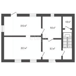Дом 190м², 2-этажный, участок 5 сот.  