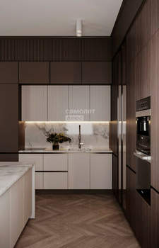 Дом 630м&sup2;, 3-этажный, участок 8 сот.  