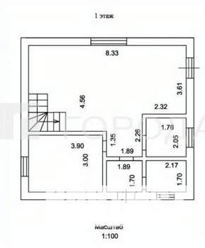 Дом 117м², 2-этажный, участок 5 сот.  
