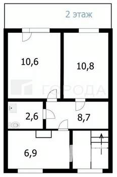 Дом 142м², 3-этажный, участок 8 сот.  