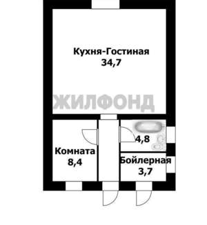 Дача 59м², 2-этажный, участок 8 сот.  