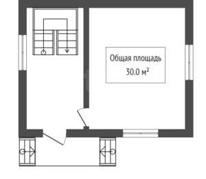 Дом 37м&sup2;, 2-этажный, участок 5 сот.  