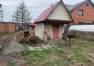 Дом 44м², 1-этажный, участок 6 сот.  