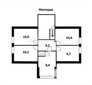 Дом 280м², 2-этажный, участок 6 сот.  