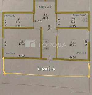 Дом 156м², 2-этажный, участок 10 сот.  