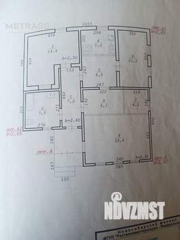 Дом 95м², 1-этажный, участок 5 сот.  