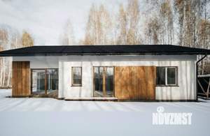 Дом 124м&sup2;, 1-этажный, участок 5 сот.  