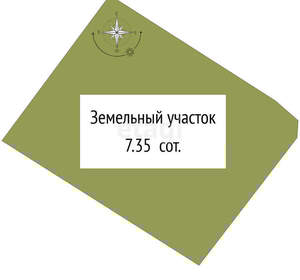 Дача 50м², 2-этажный, участок 7 сот.  