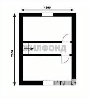 Дом 82м&sup2;, 2-этажный, участок 5 сот.  