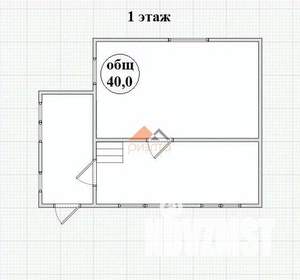 Дача 40м², 2-этажный, участок 6 сот.  