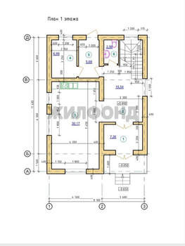 Дом 140м², 2-этажный, участок 11 сот.  