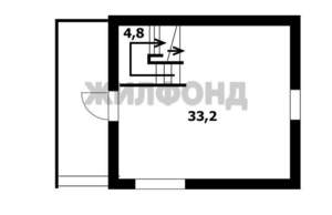 Дом 120м², 2-этажный, участок 14 сот.  