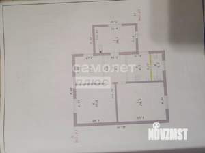 Дом 91м², 1-этажный, участок 6 сот.  