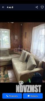 Дом 50м², 1-этажный, участок 6 сот.  