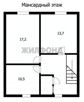Дом 115м², 2-этажный, участок 6 сот.  