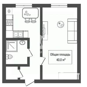 Дом 22м², 2-этажный, участок 4 сот.  