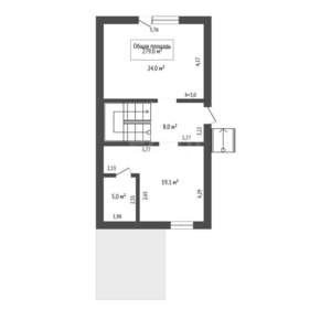 Дом 279м², 2-этажный, участок 831 сот.  
