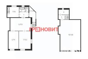 Дача 105м², 2-этажный, участок 1 сот.  