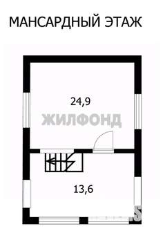 Дом 93м², 2-этажный, участок 10 сот.  