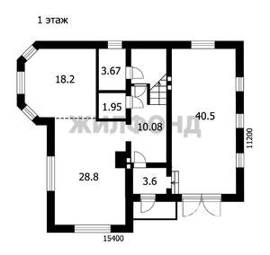 Коттедж 257м&sup2;, 2-этажный, участок 7 сот.  