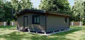 Дом 65м&sup2;, 1-этажный, участок 6 сот.  