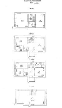 Таунхаус 367м², 4-этажный, участок 6 сот.  