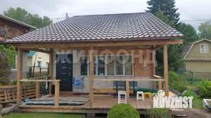 Дом 49м&sup2;, 2-этажный, участок 4 сот.  