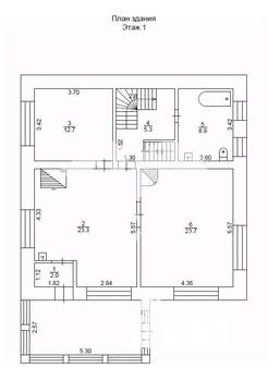 Дом 160м², 3-этажный, участок 10 сот.  