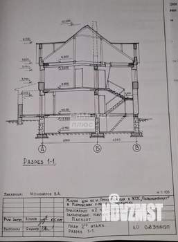 Дом 307м², 3-этажный, участок 8 сот.  