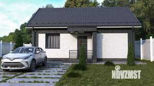 Дом 86м&sup2;, 2-этажный, участок 10 сот.  