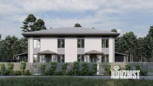 Таунхаус 187м&sup2;, 2-этажный, участок 3 сот.  