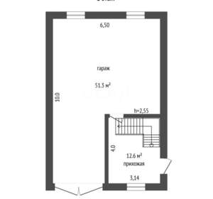 Дом 210м², 3-этажный, участок 5 сот.  