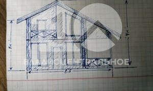 Дом 72м&sup2;, 2-этажный, участок 6 сот.  