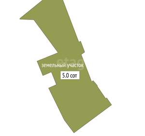 Дом 45м², 1-этажный, участок 5 сот.  