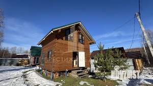 Дом 80м&sup2;, 2-этажный, участок 6 сот.  