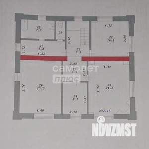 Дом 307м², 3-этажный, участок 8 сот.  