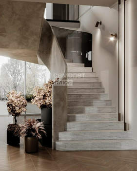 Дом 630м&sup2;, 3-этажный, участок 8 сот.  