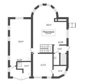 Дом 225м², 2-этажный, участок 5 сот.  