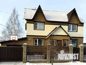 Коттедж 340м², 3-этажный, участок 10 сот.  