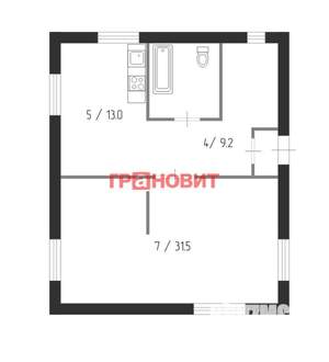 Дом 130м², 2-этажный, участок 6 сот.  