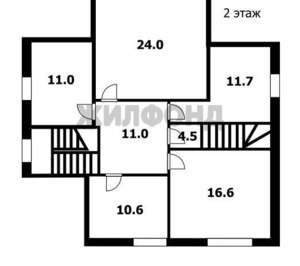 Дом 310м², 2-этажный, участок 10 сот.  