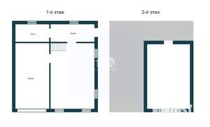 Дом 77м², 2-этажный, участок 6 сот.  