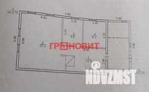 Дом 54м², 1-этажный, участок 14 сот.  