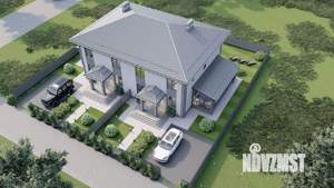 Таунхаус 187м&sup2;, 2-этажный, участок 3 сот.  