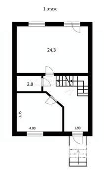 Таунхаус 162м², 3-этажный, участок 3 сот.  